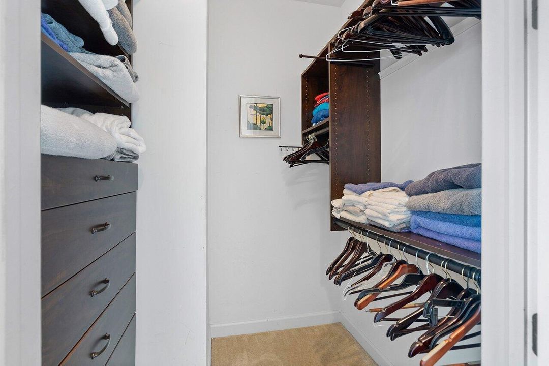 built in closet