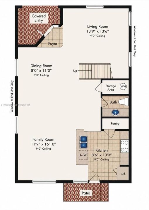 For Rent: $3,300 (3 beds, 2 baths, 1668 Square Feet)
