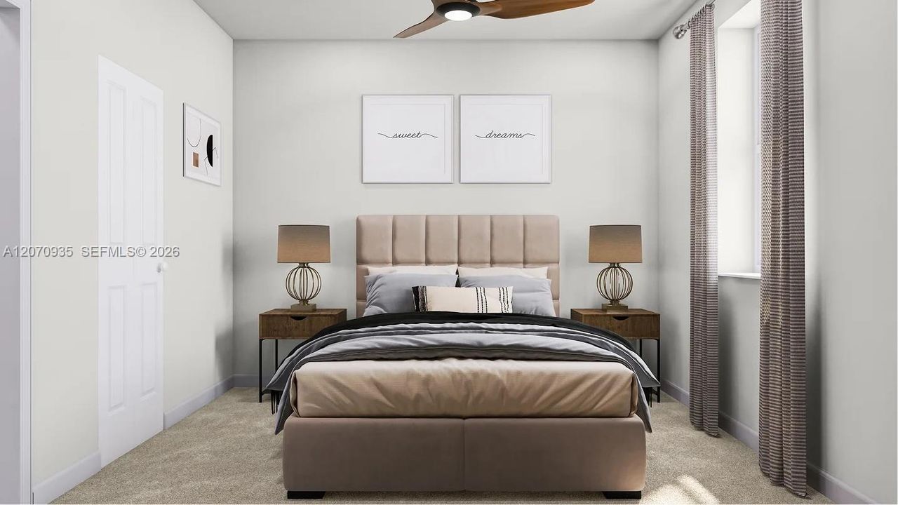Next Gen® SuiteAll the bedrooms include a practical closet and plush wall-to-wall carpeting.