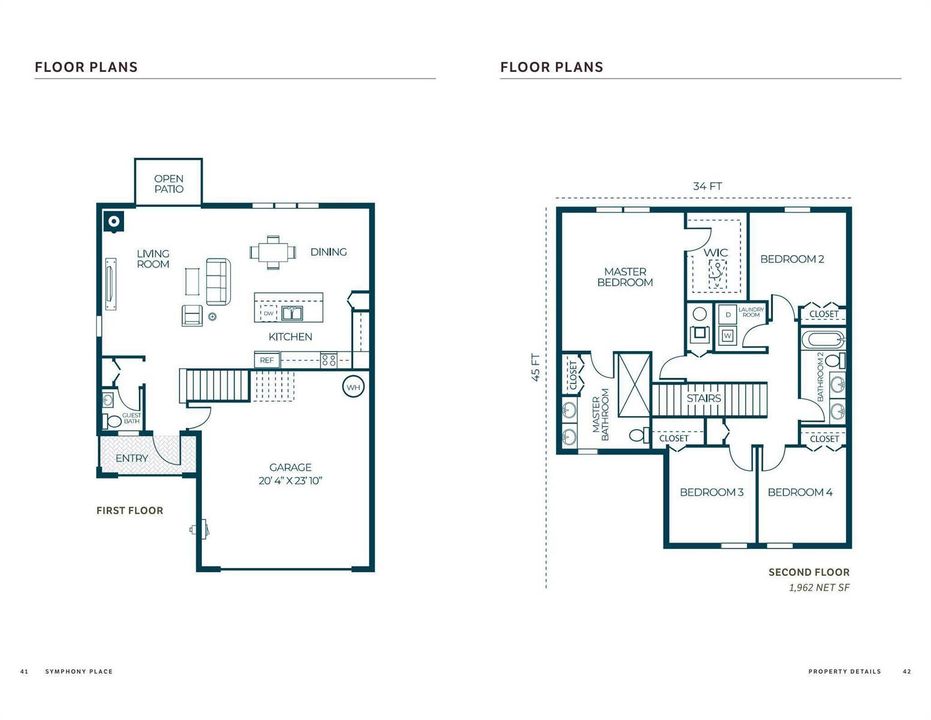 symphony floor plan