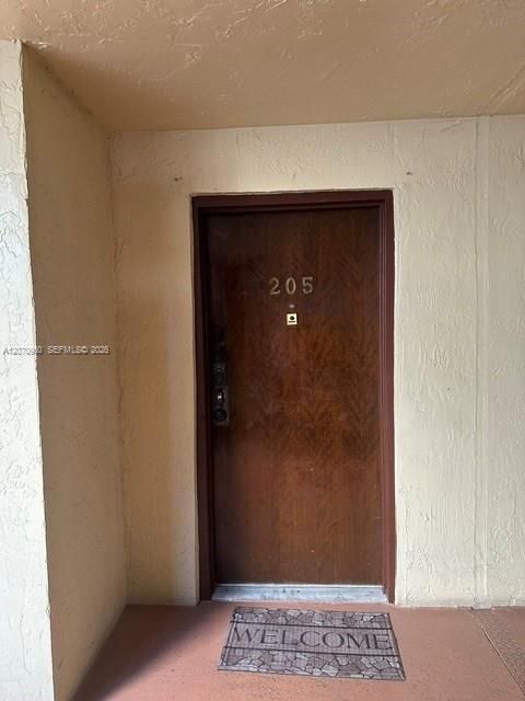 K205 Unit Entry Door