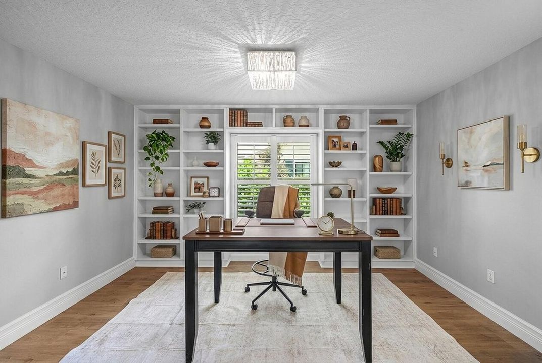 Virtually Staged Office