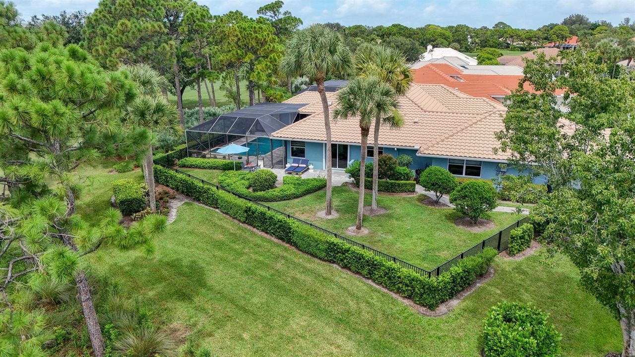 Large Fenced In Yard