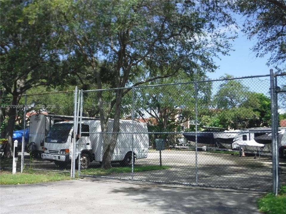 Vehicle Storage Area