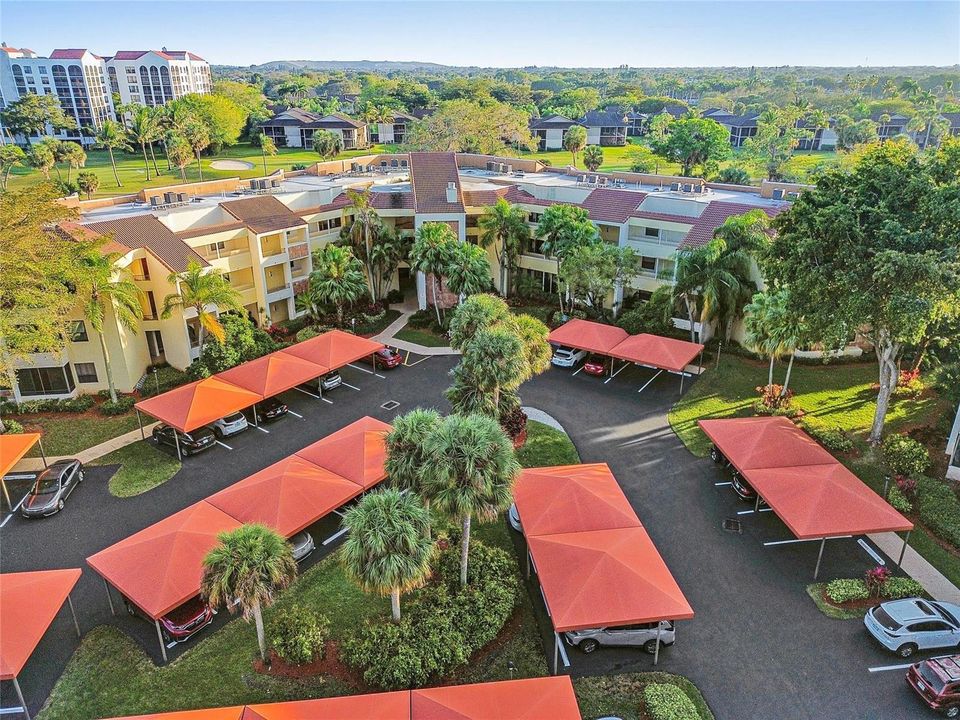 Covered parking