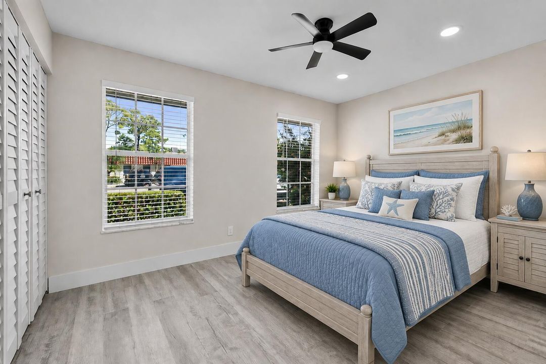Guest Bedroom Virtually Staged