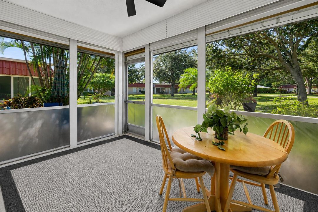 Screen Covered Patio