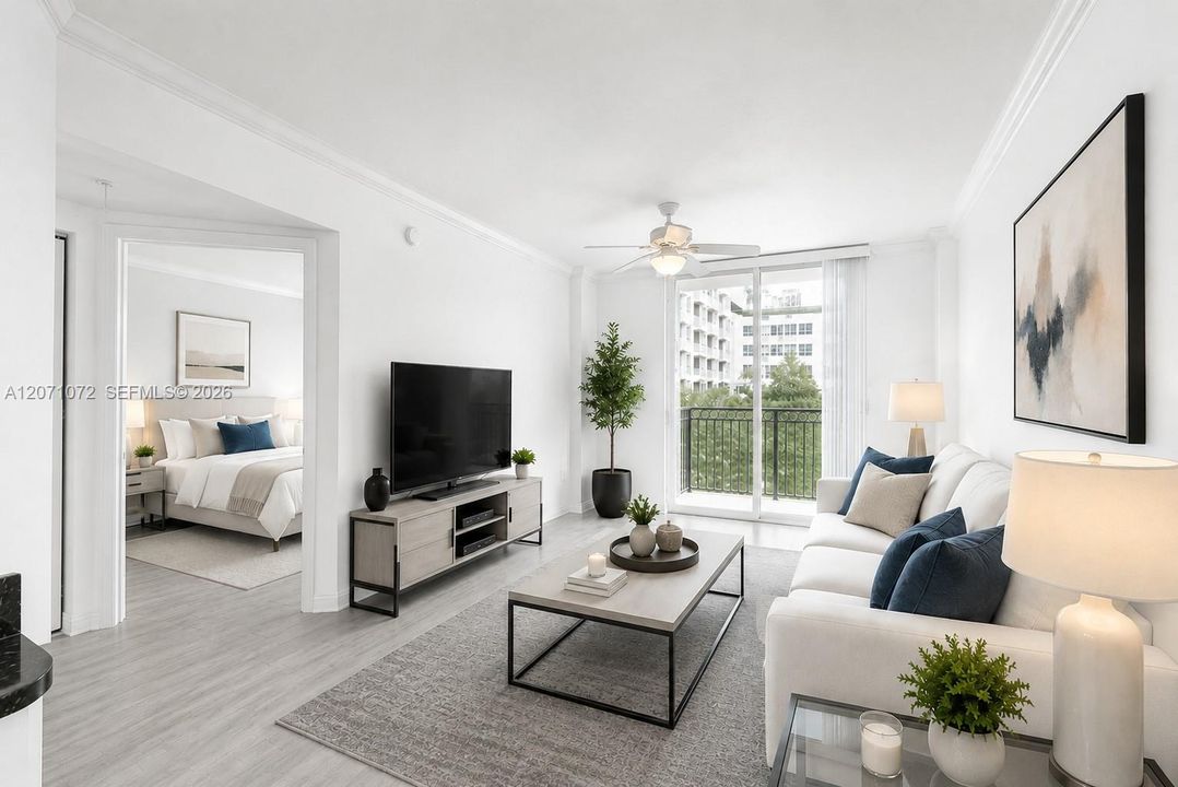 Virtual staging