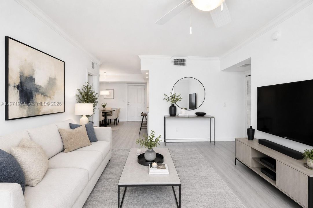 Virtual staging