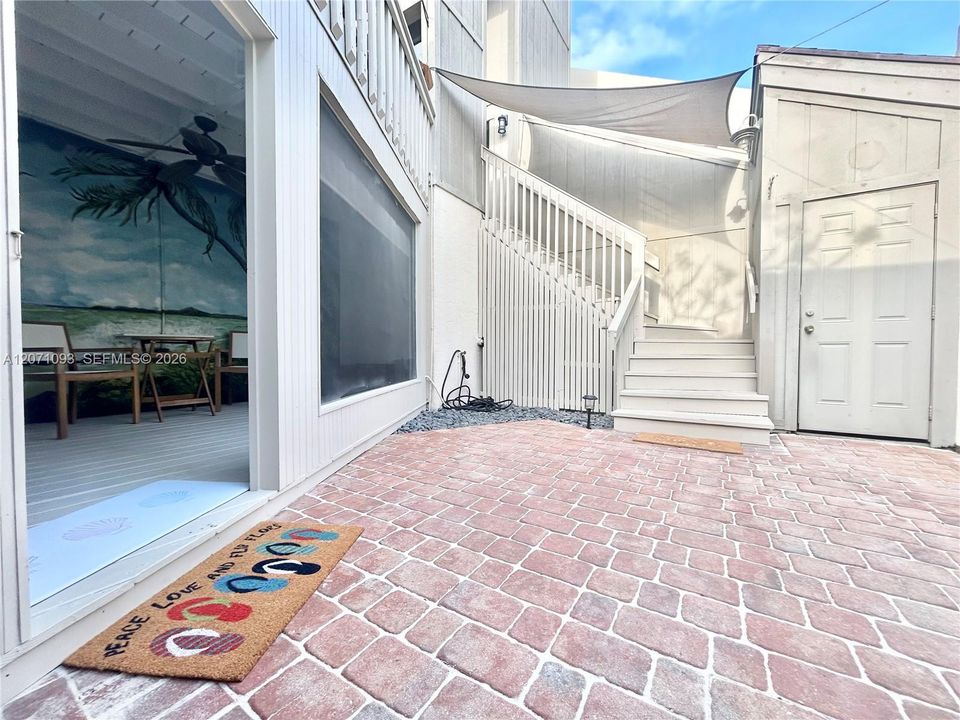 Downstairs Patio