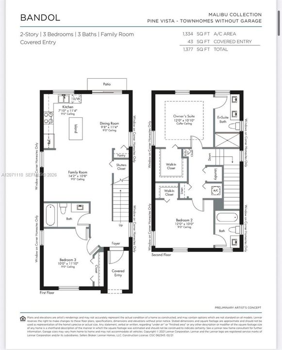 For Sale: $330,000 (3 beds, 3 baths, 1328 Square Feet)