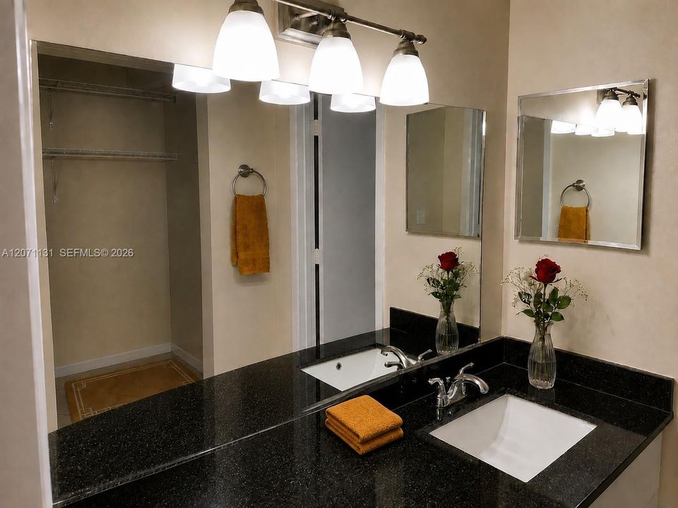Master Bathr. Dressing area