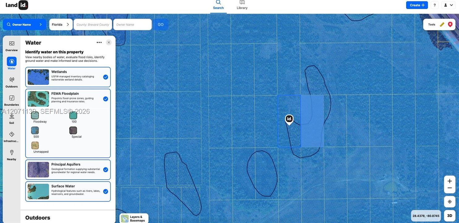 На продажу: $4,500 (1.25 acres)