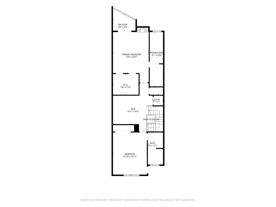 2D Floor Plan for 1222 Hillsboro Mile Su
