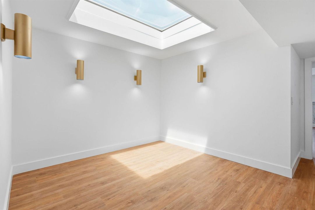 Loft at top of stairs / office