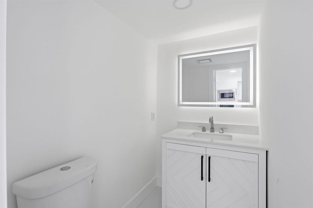 Main floor Guest half Bathroom