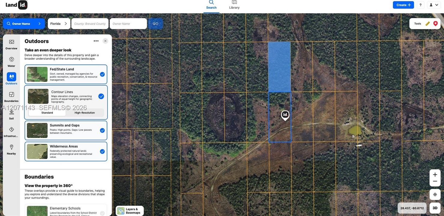 На продажу: $4,500 (1.25 acres)