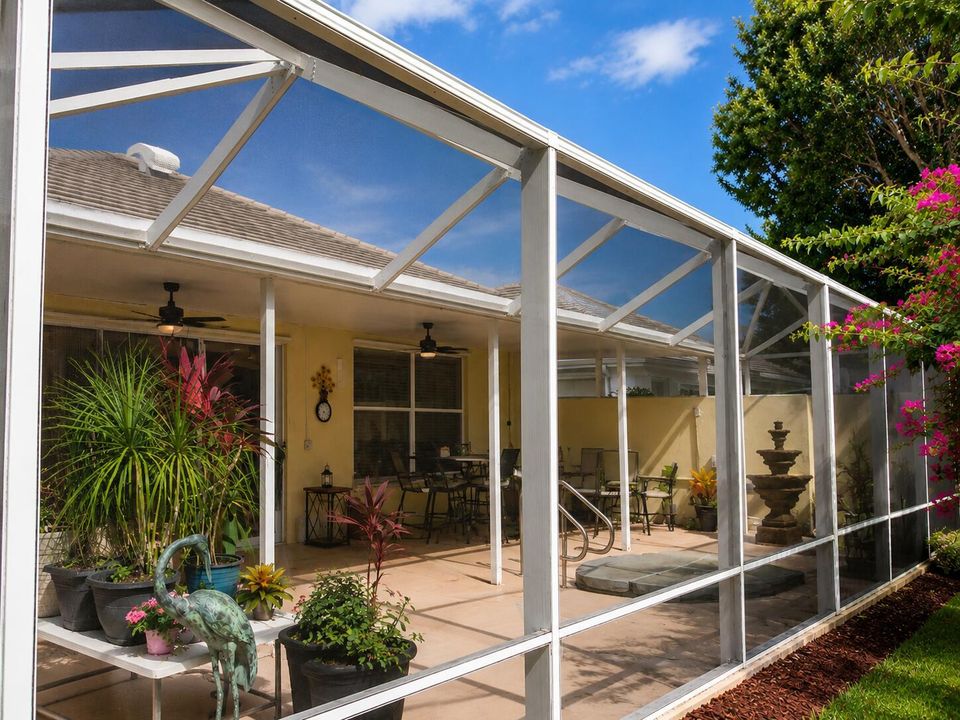 Covered Screened Patio