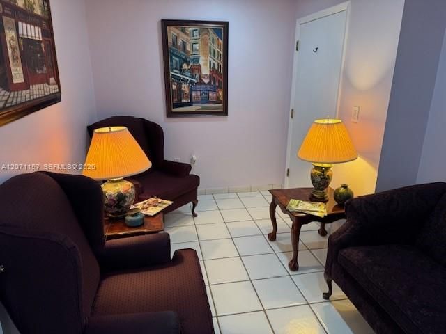 Reception area