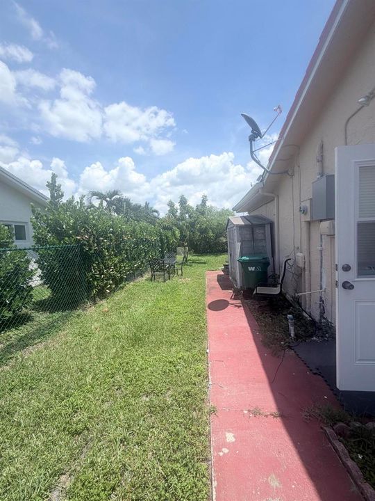 Side of home