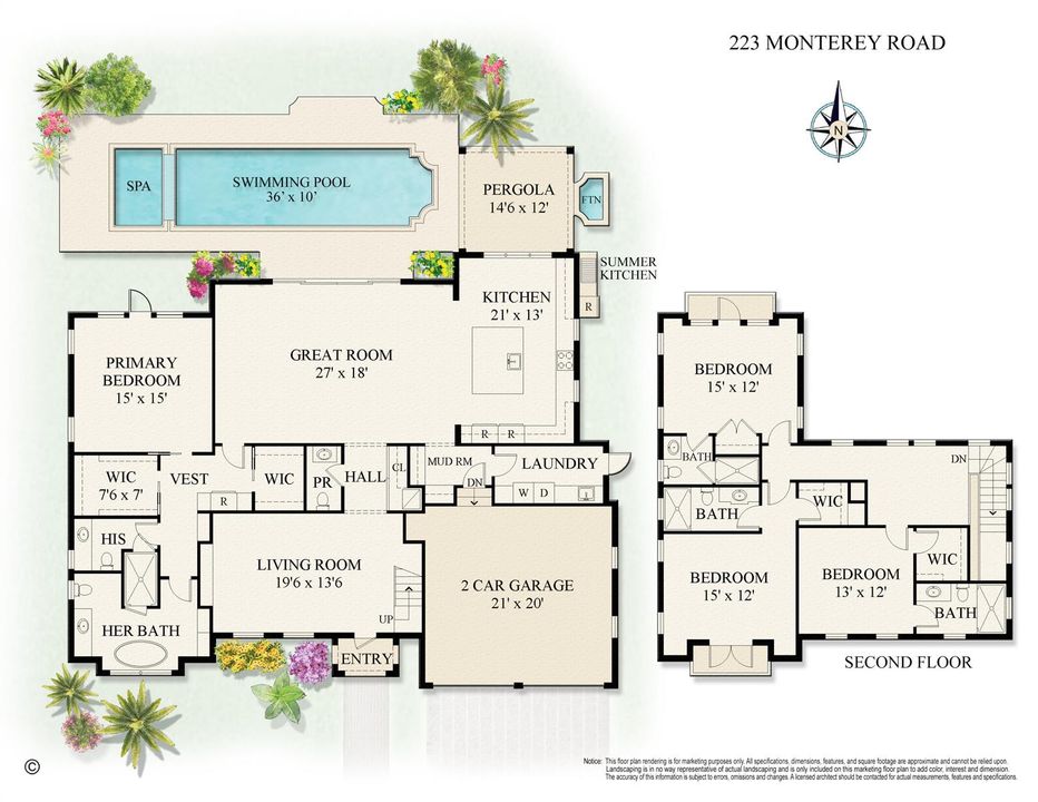 223 MONTEREY ROAD color