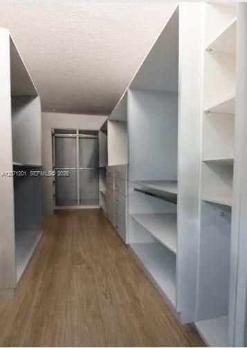 Nice closet size.