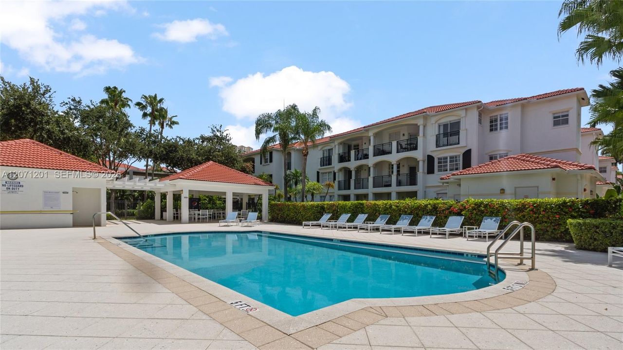 West pool. BBQ grill available.