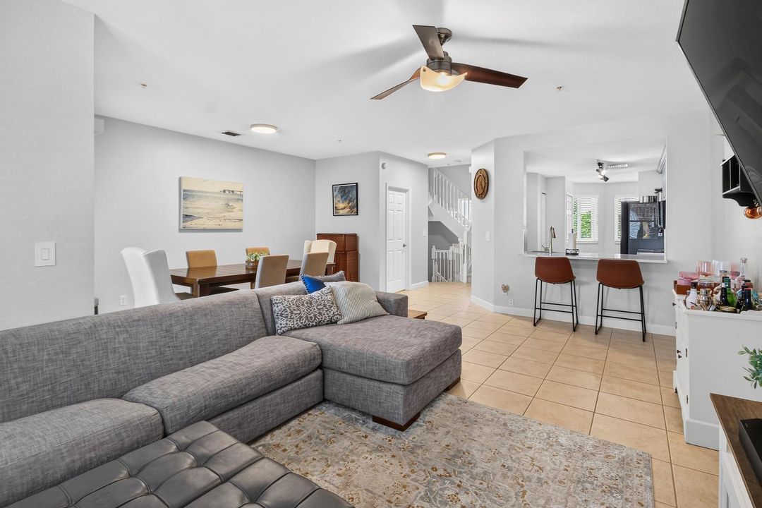 Spacious living area