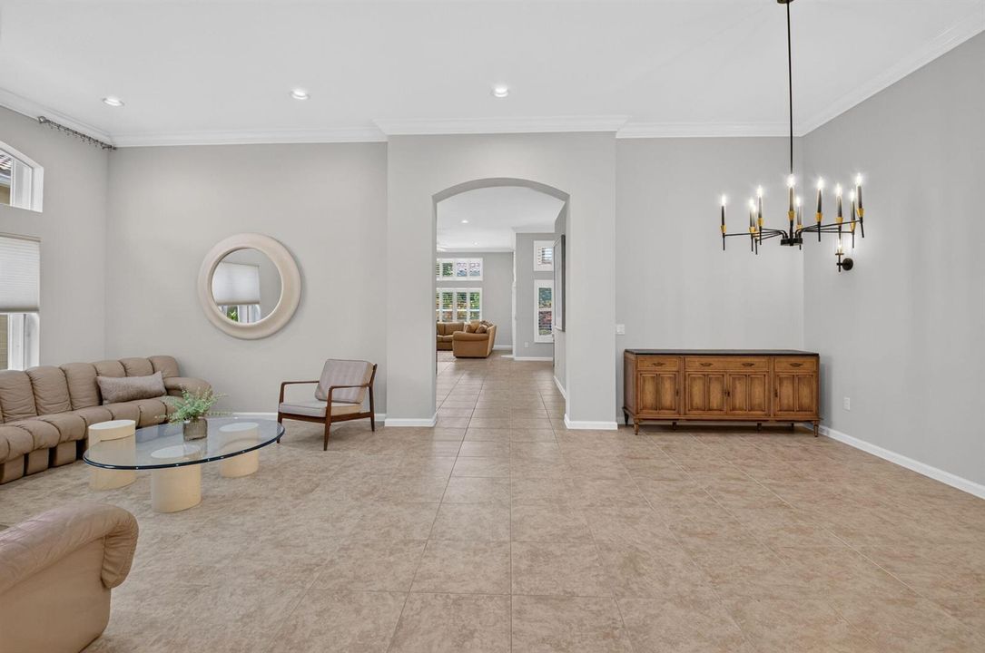 Separate Living Room and dining Room
