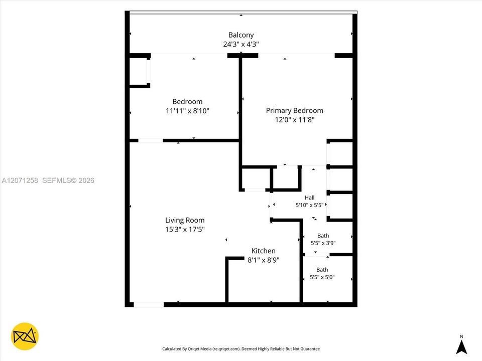 For Rent: $2,200 (2 beds, 1 baths, 639 Square Feet)