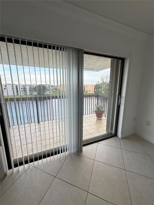 Master Bedroom balcony access and lake view