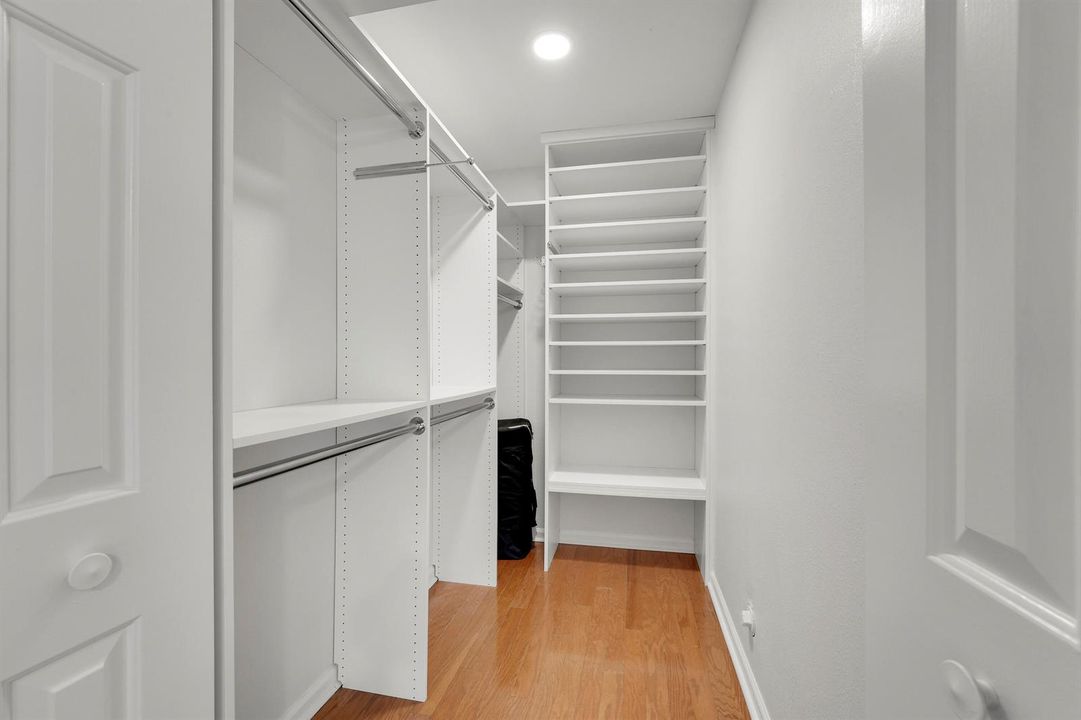 Primary Walk-In Closet