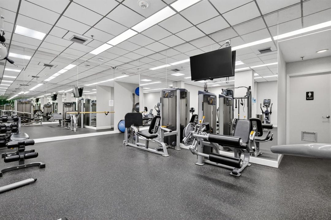 New Precor Equipment in Gym