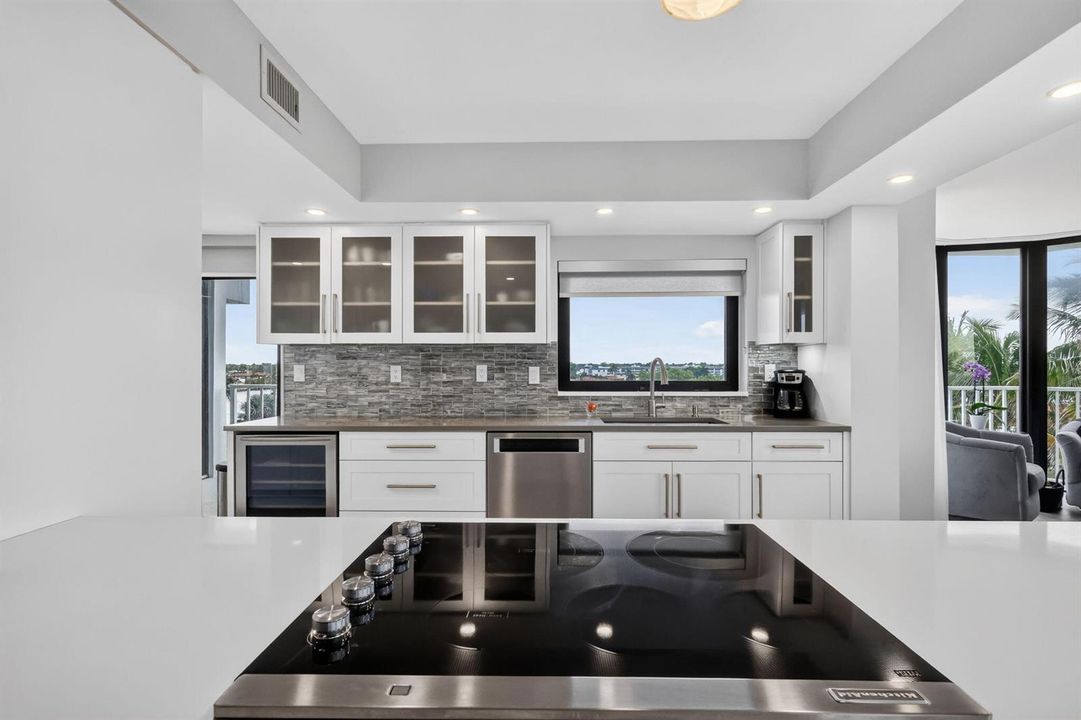 Pop-up Vented Cooktop