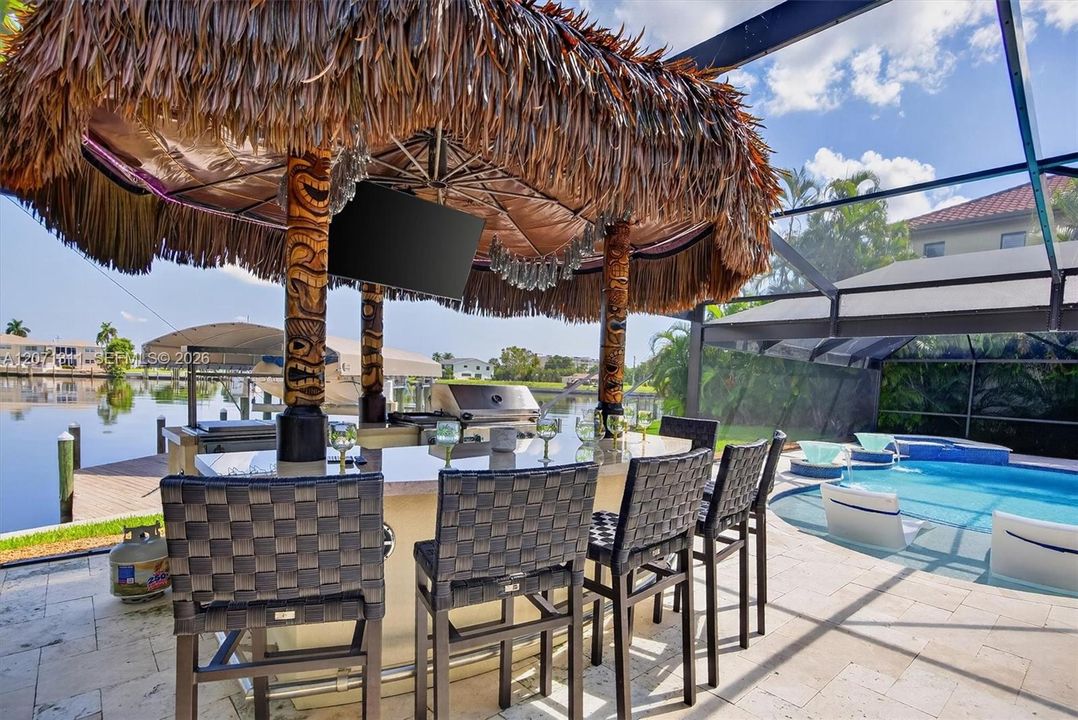 Tiki Bar comes with many upgrades