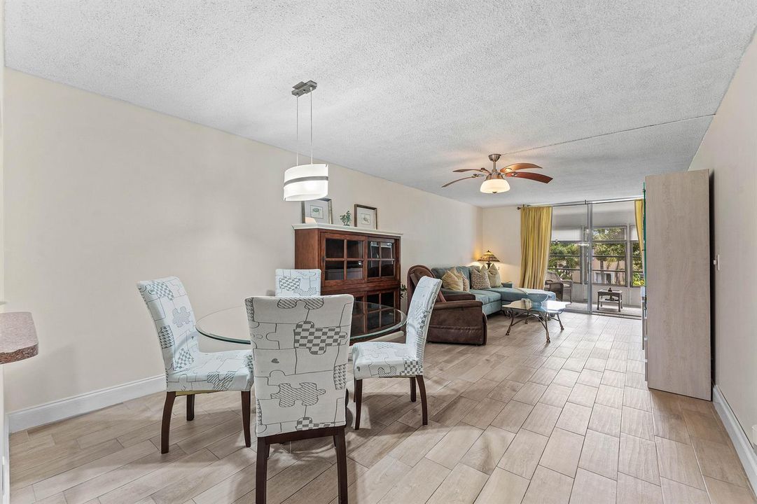 Dining area and family room