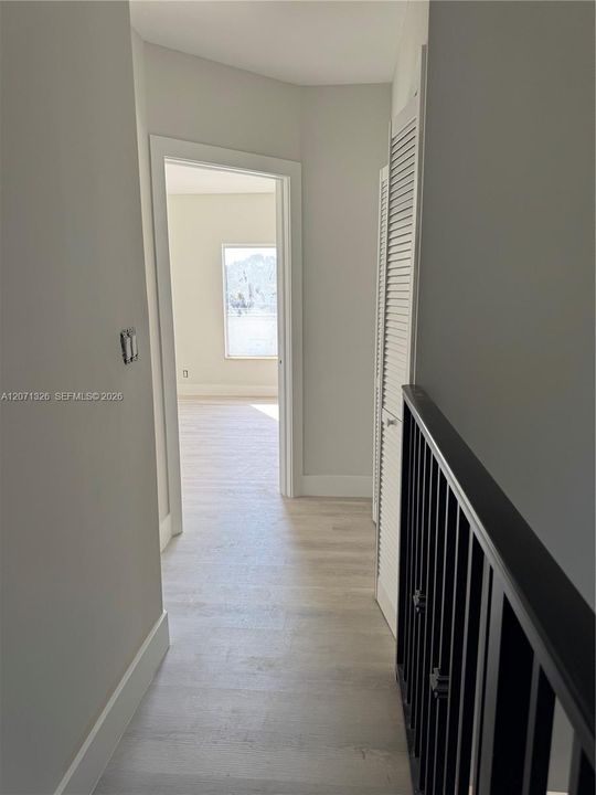 upstairs hallway