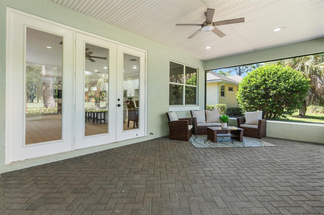 Back patio