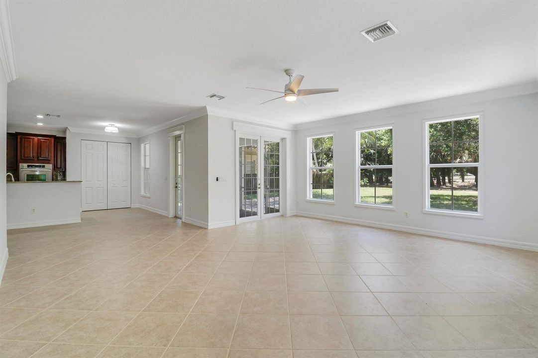 French Doors to Screened Lanai