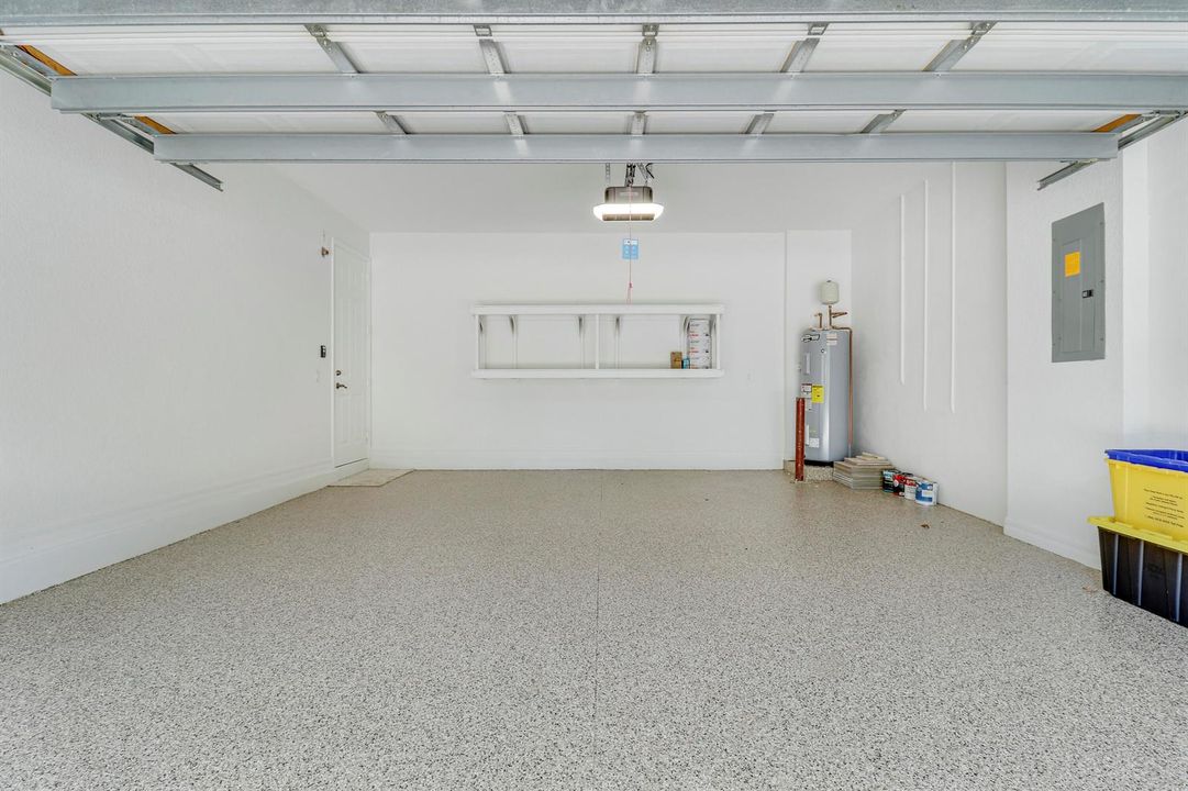 Pristine Garage w/Epoxy Floor