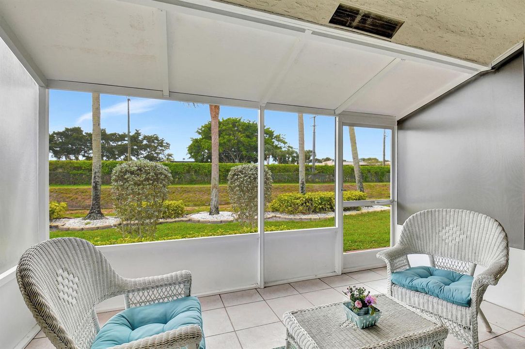 Screened in Patio