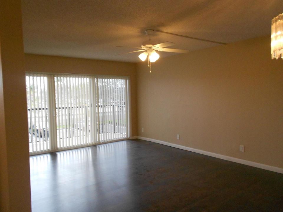 Living Area with large balcony