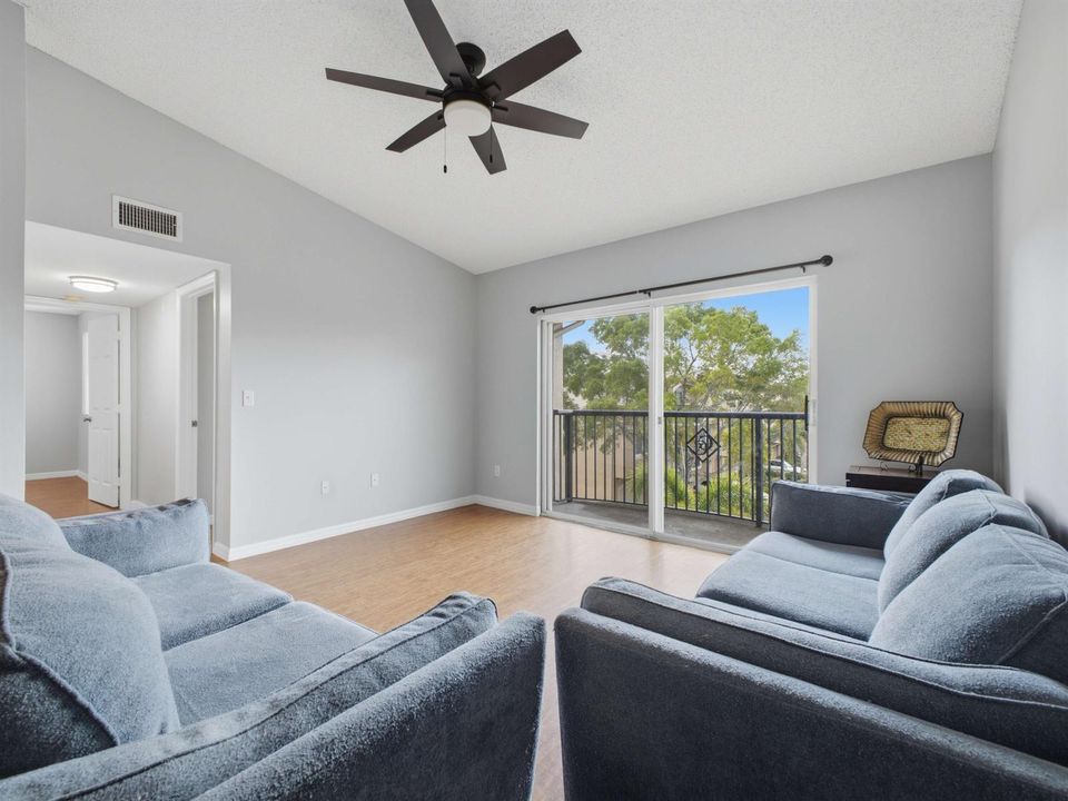 Living to Hallway Balcony