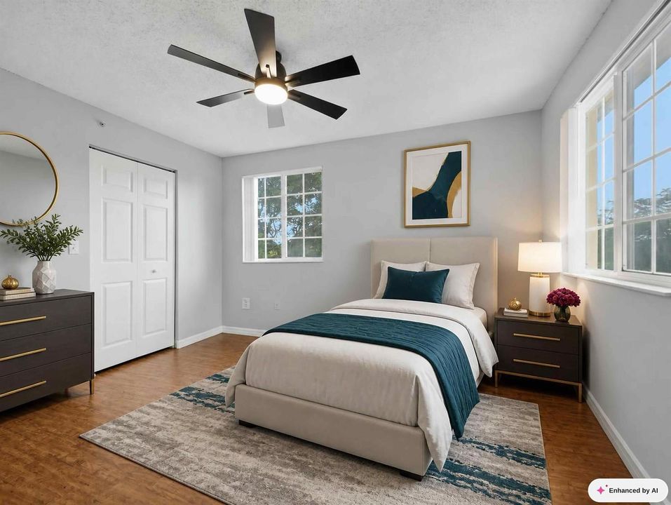 Bedroom 3 Staged