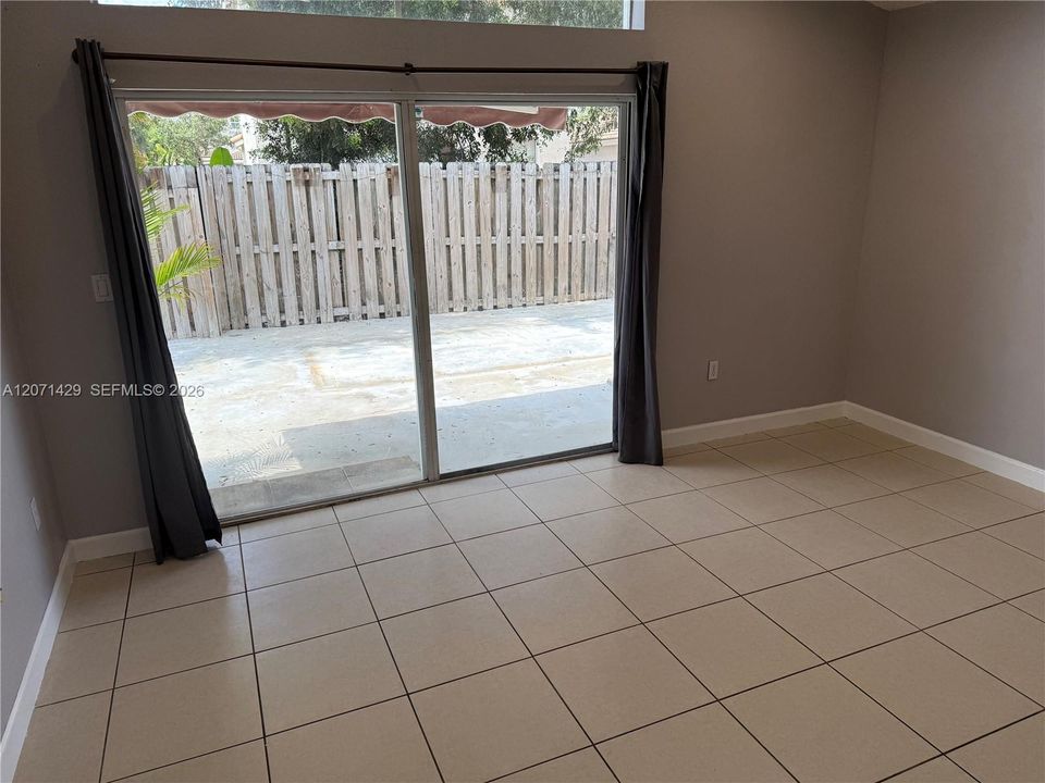 Dining area