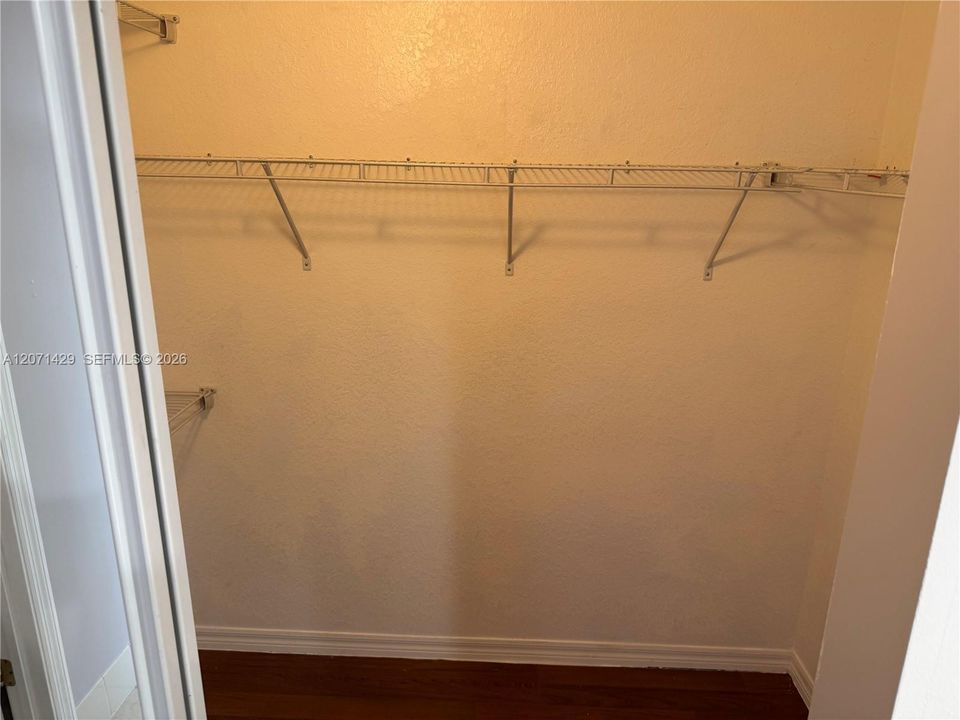 Walk in closet