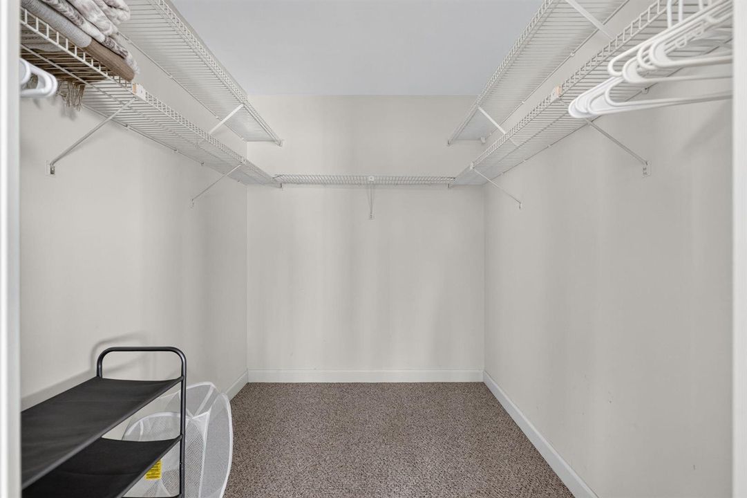 Primary Walk In Closet