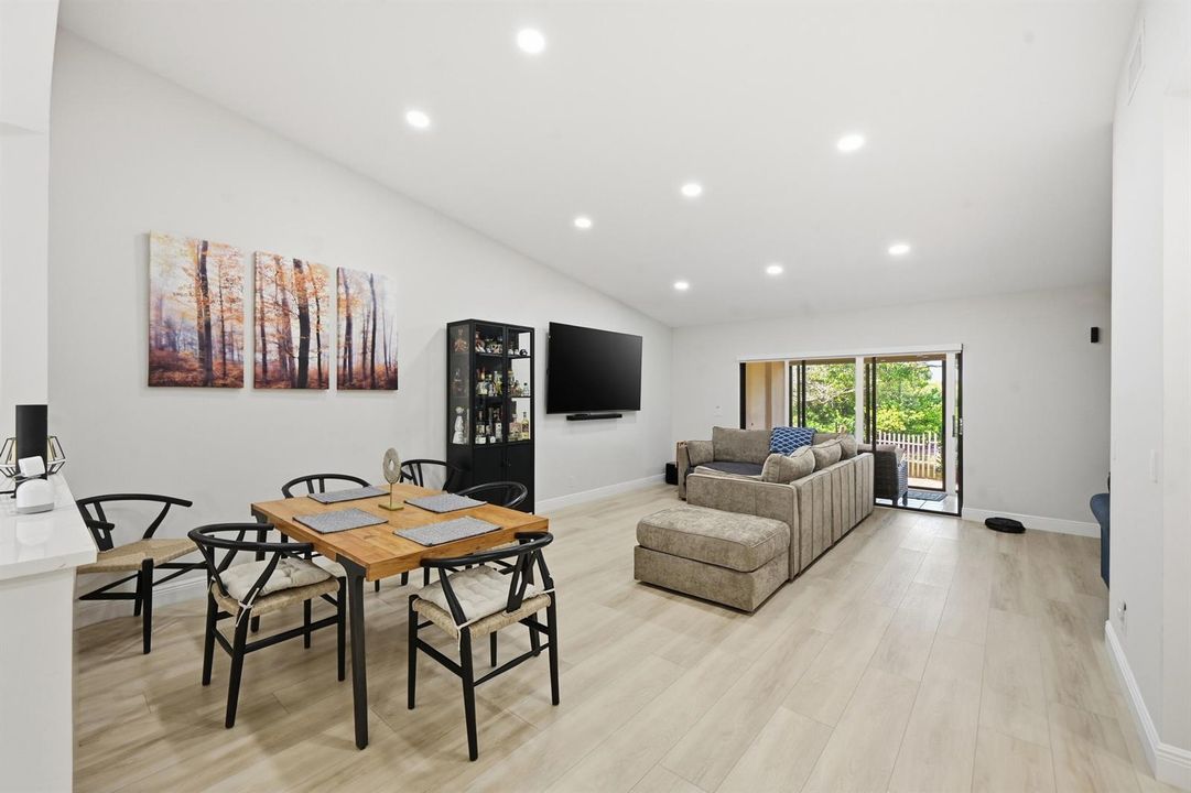 Dining Room and Living Room