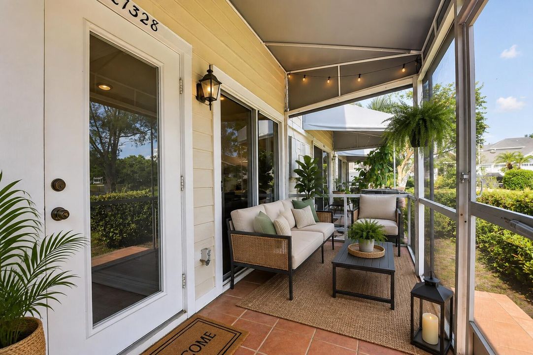 Screened in Patio