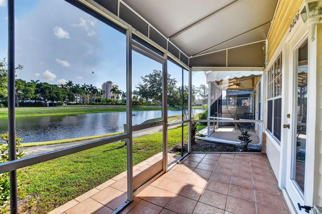 Screened in Patio